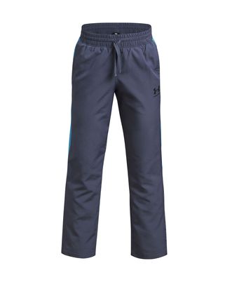 Pantalón UA Rival Woven gris para niño