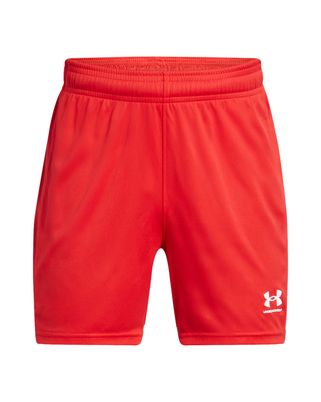Shorts UA Challenger rojo para niño