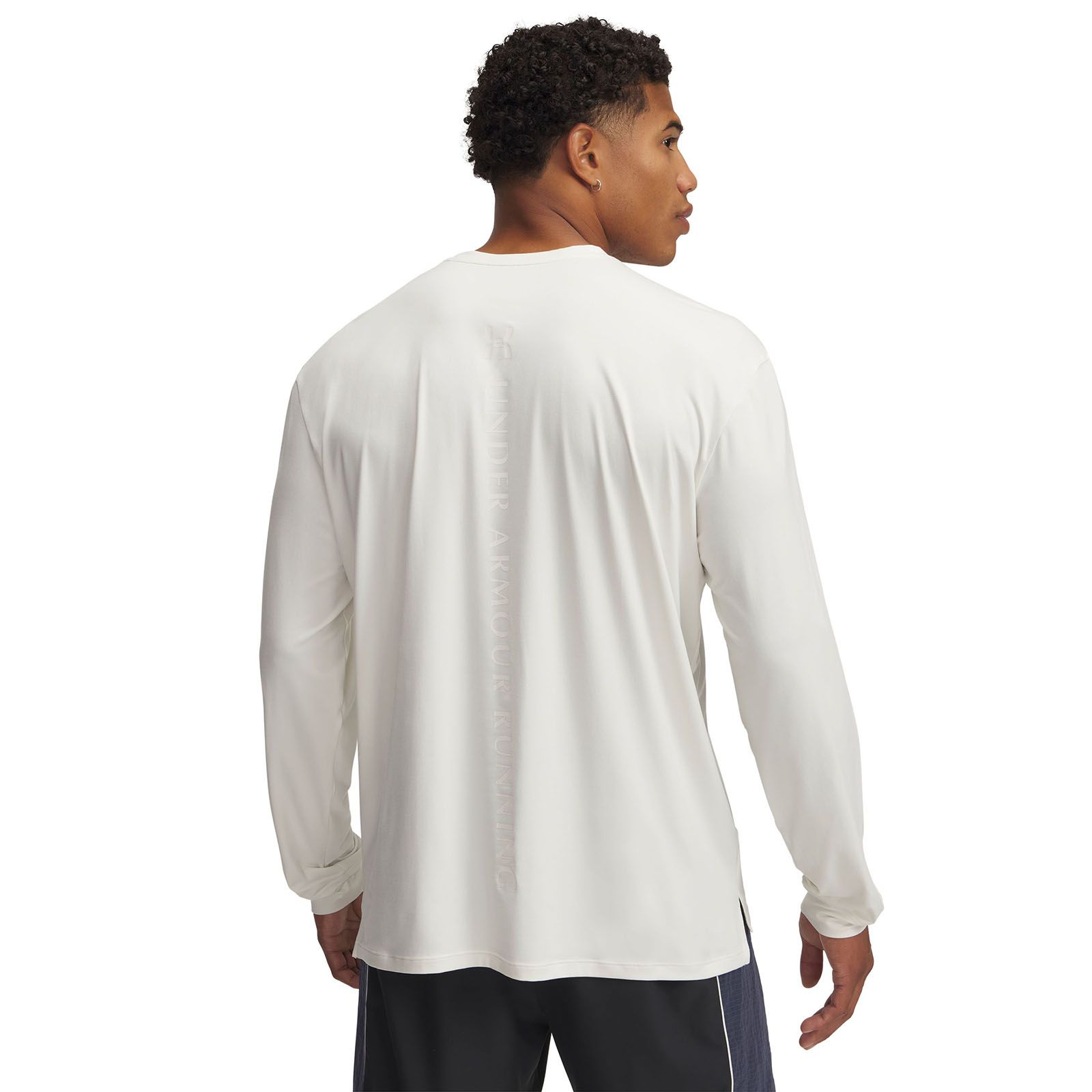 Polerón UA Run 96 blanco para hombre
