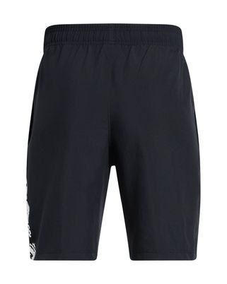 Shorts UA Tech Woven Graphic negro para niño