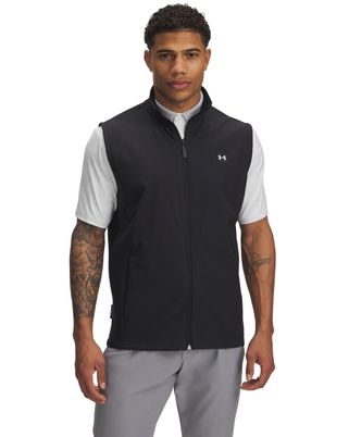 Parka sin mangas UA Drive Pro Storm negro para hombre