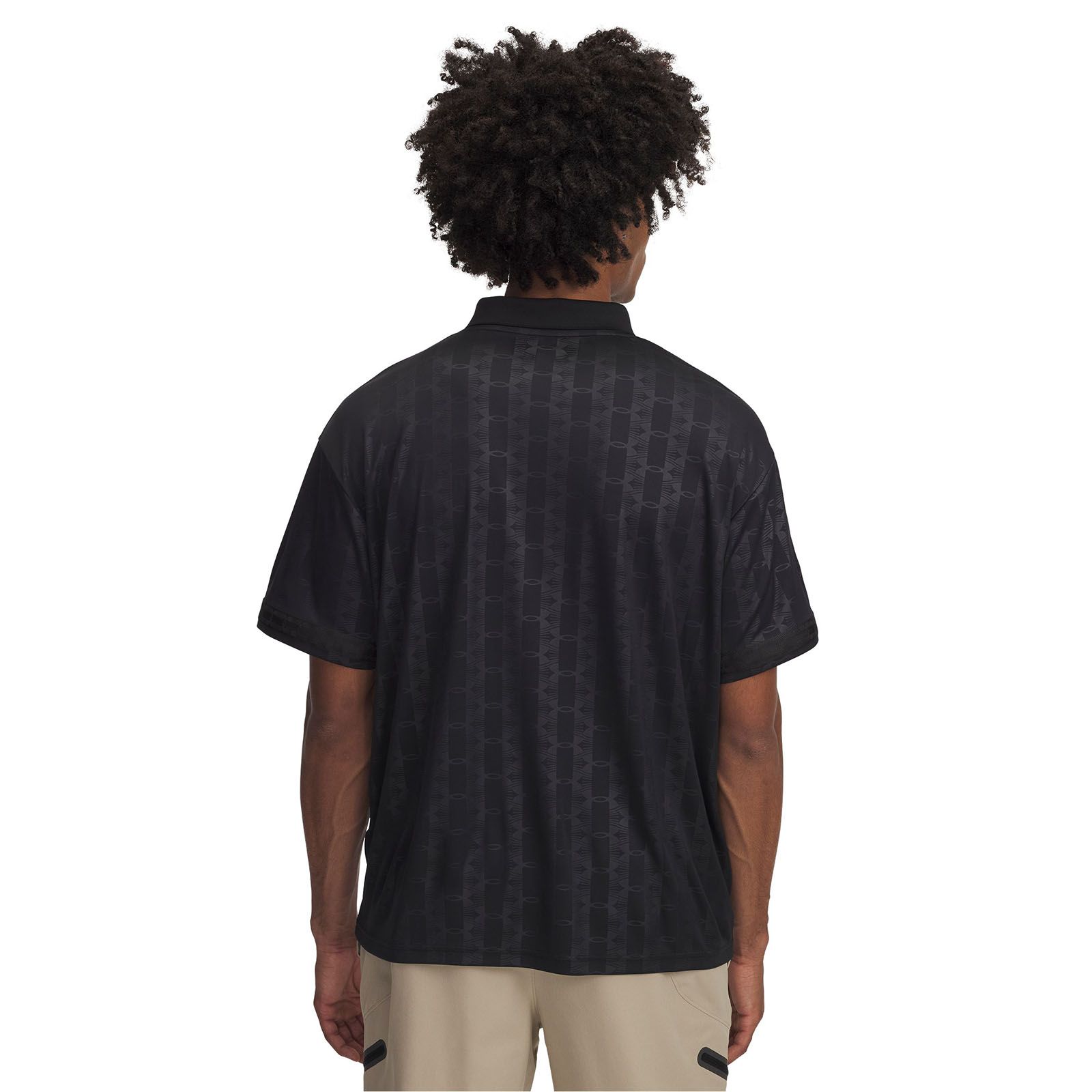 Polera manga corta UA 96 Terrace negro para hombre