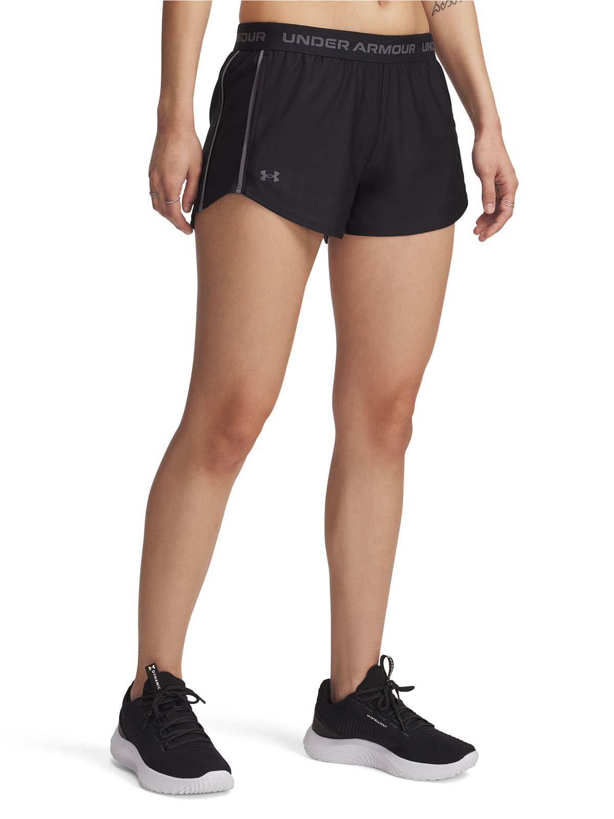 Shorts UA Tech Play Up negro para mujer