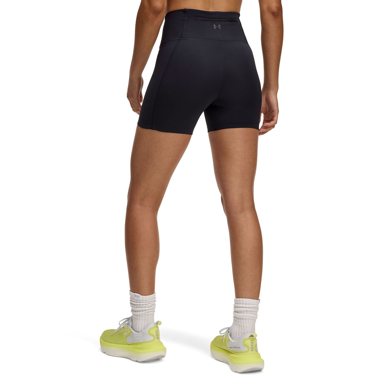 Shorts UA Launch Elite 4¿ negro para mujer