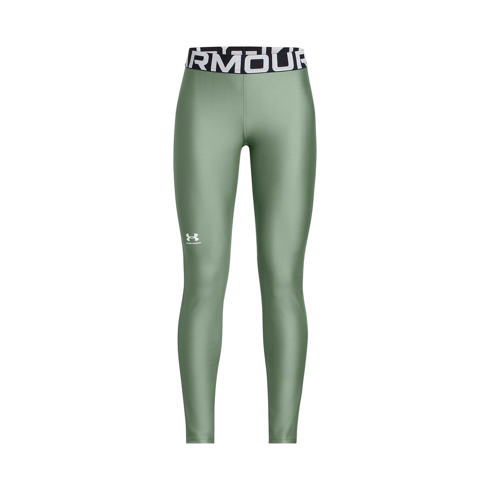 Calzas UA HeatGear verde para niña