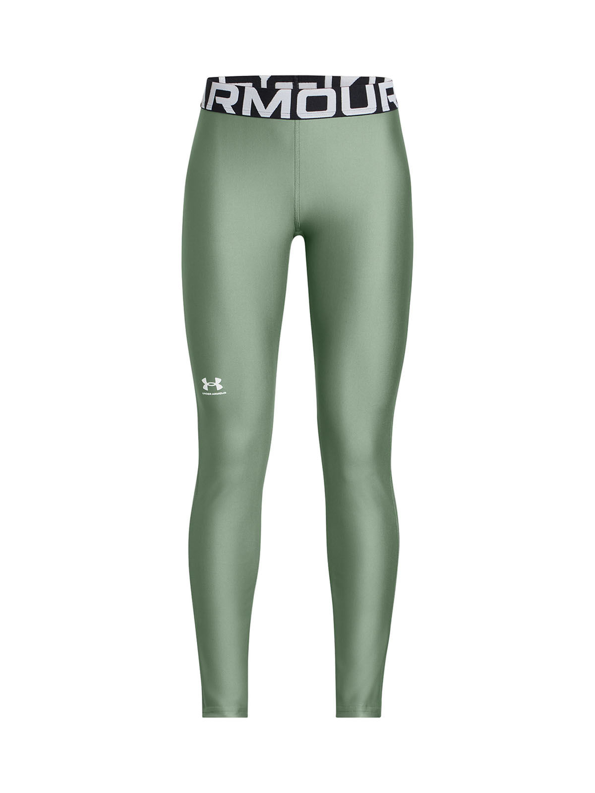 Calzas UA HeatGear verde para niña