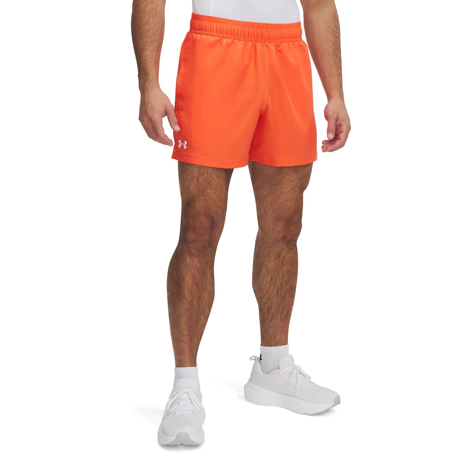 Shorts UA Tech Woven 5" naranjo para hombre