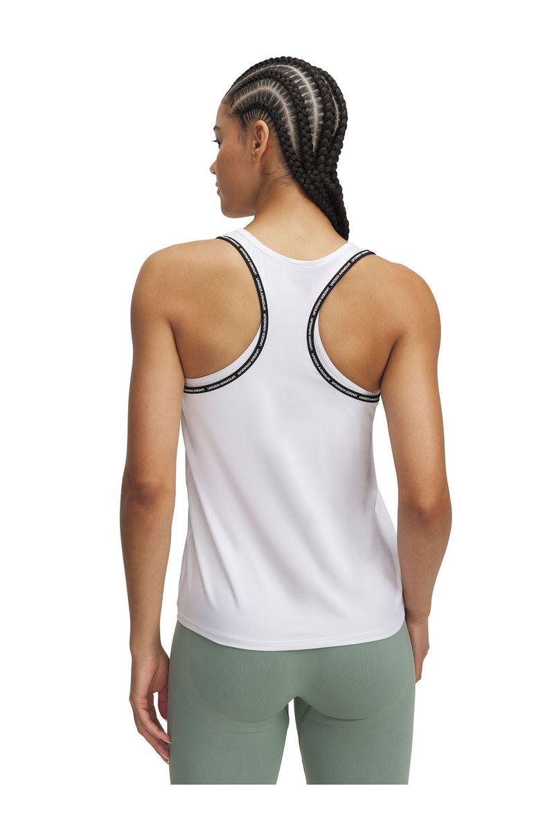 Polera-sin-mangas-UA-Tech-Knockout-blanco-para-mujer