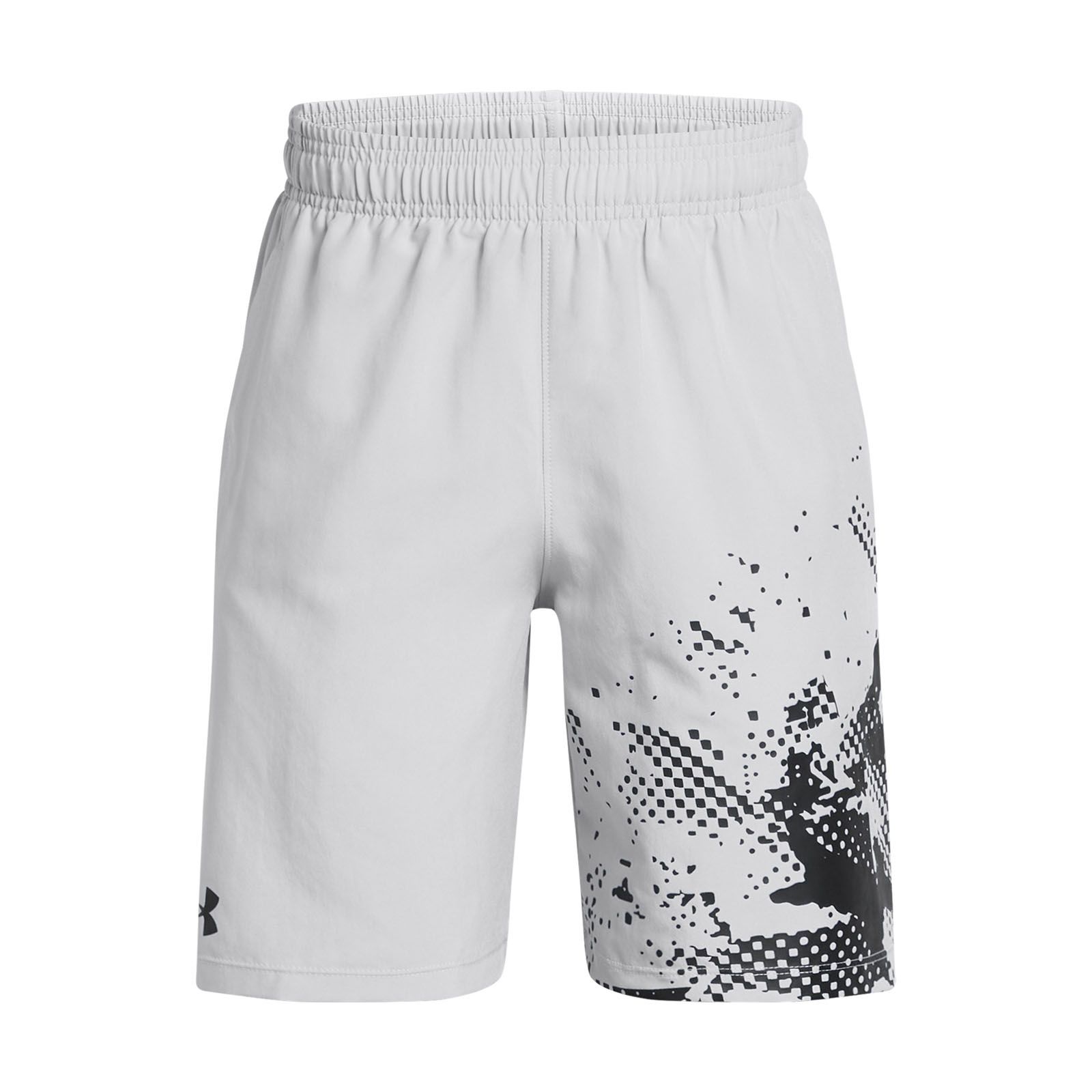 Shorts UA Tech Woven Graphic gris para niño