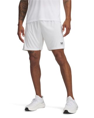 Shorts UA Challenger blanco para hombre