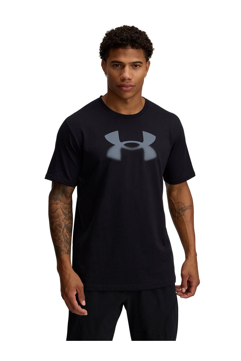 Polera-manga-corta-UA-Reflective-negro-para-hombre