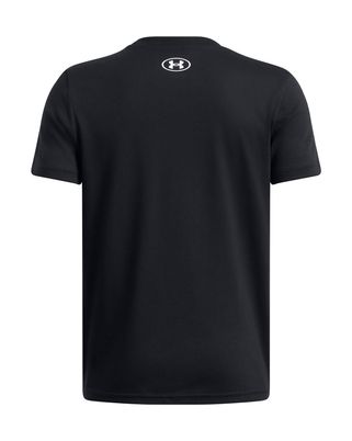 Polera manga corta UA Sportstyle LC negro para niño