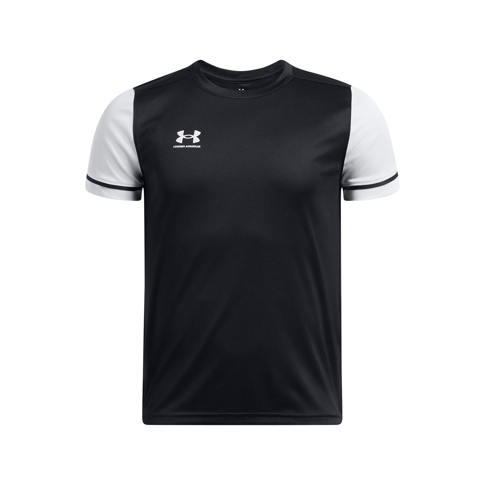 Polera manga corta UA Challenger negro para niño