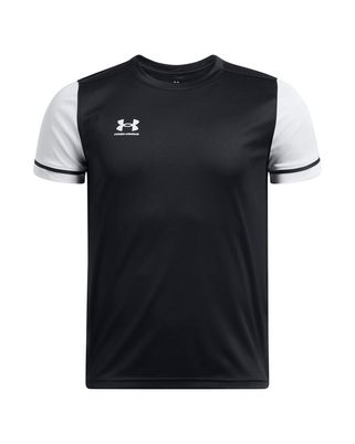 Polera manga corta UA Challenger negro para niño