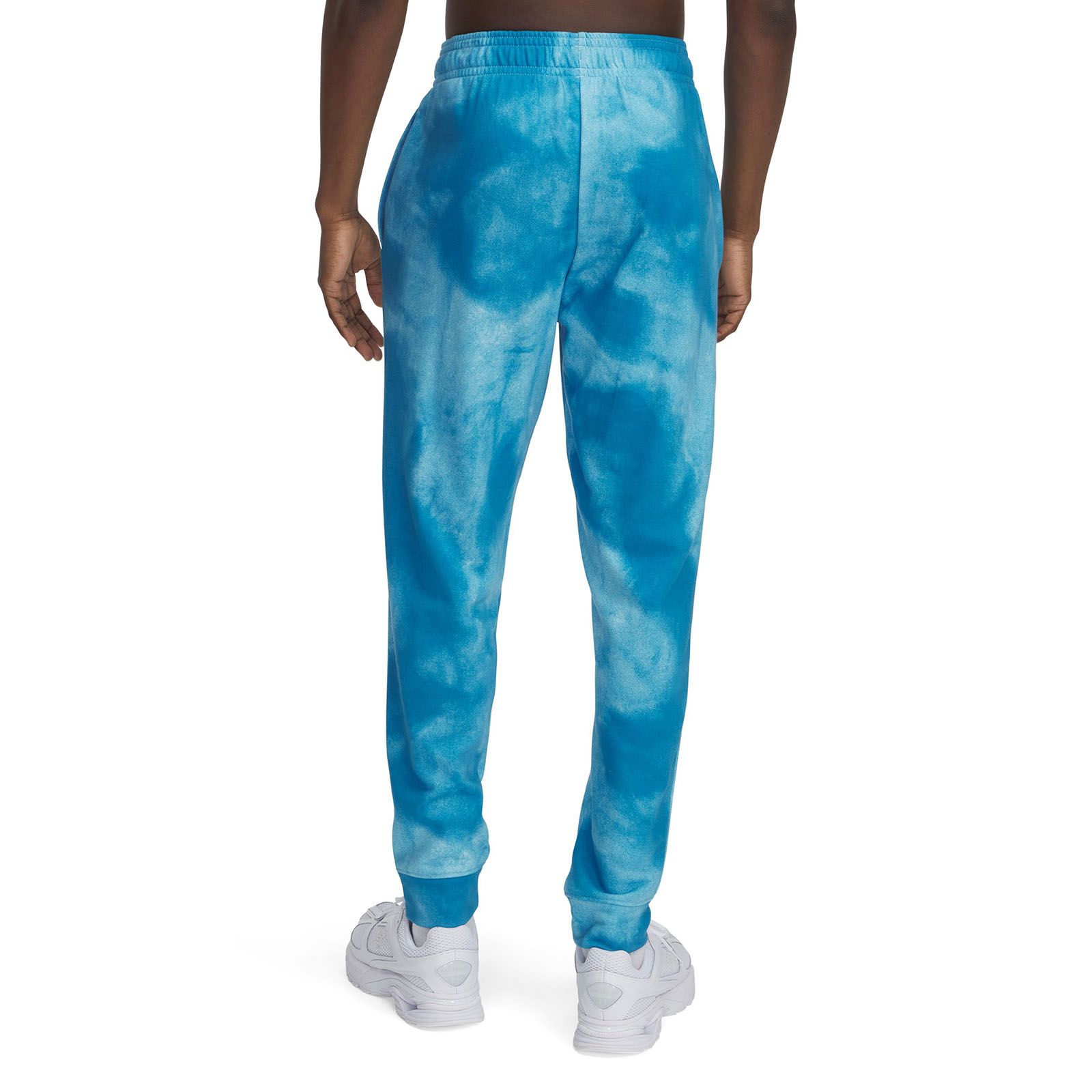 Jogger UA Rival Terry Printed azul para hombre