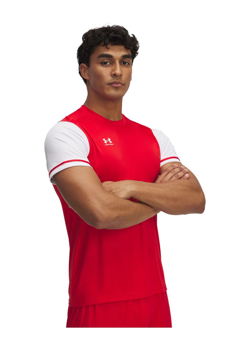Polera-manga-corta-UA-Challenger-rojo-para-hombre