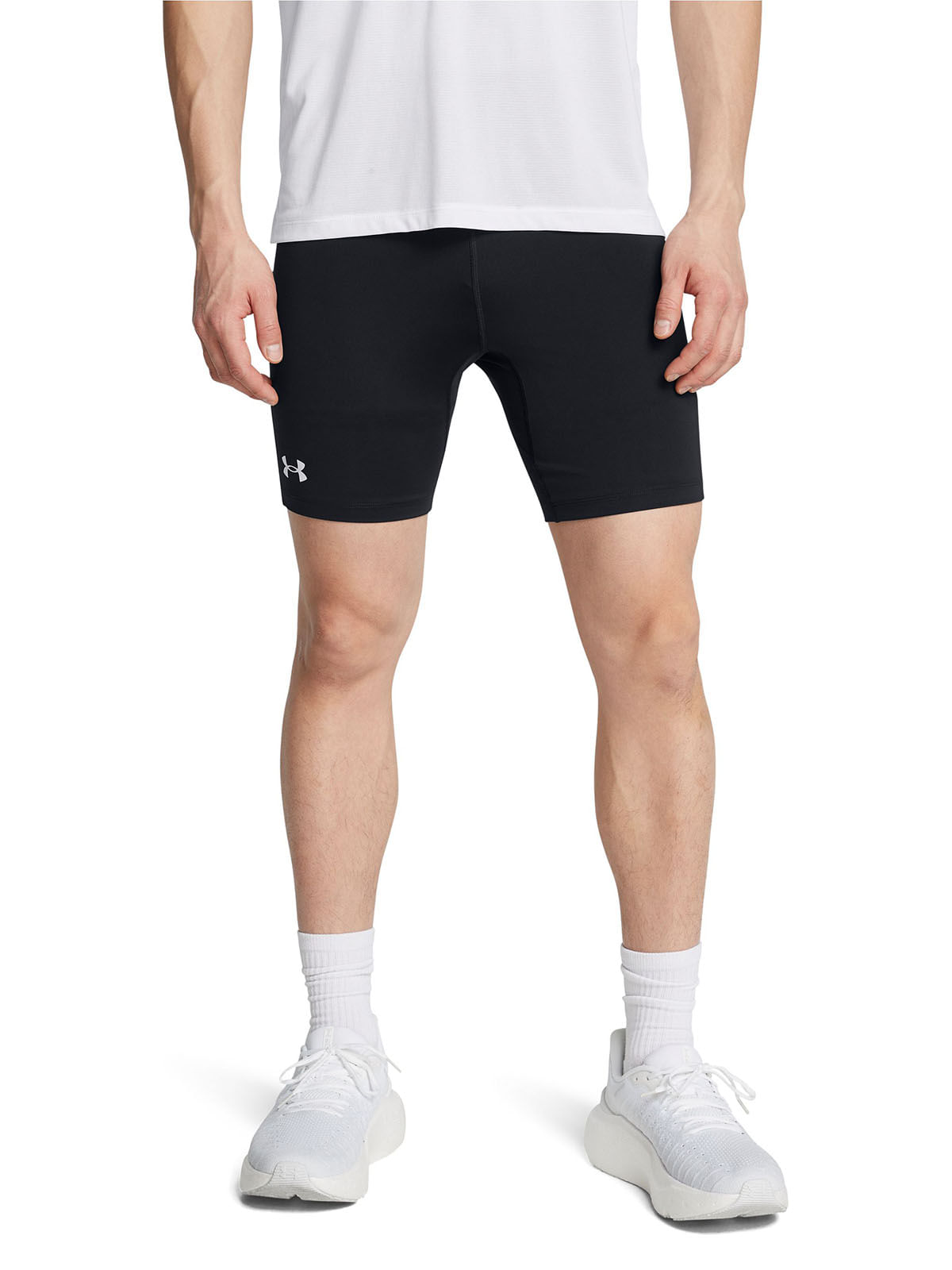 Calzas UA Launch negro para hombre