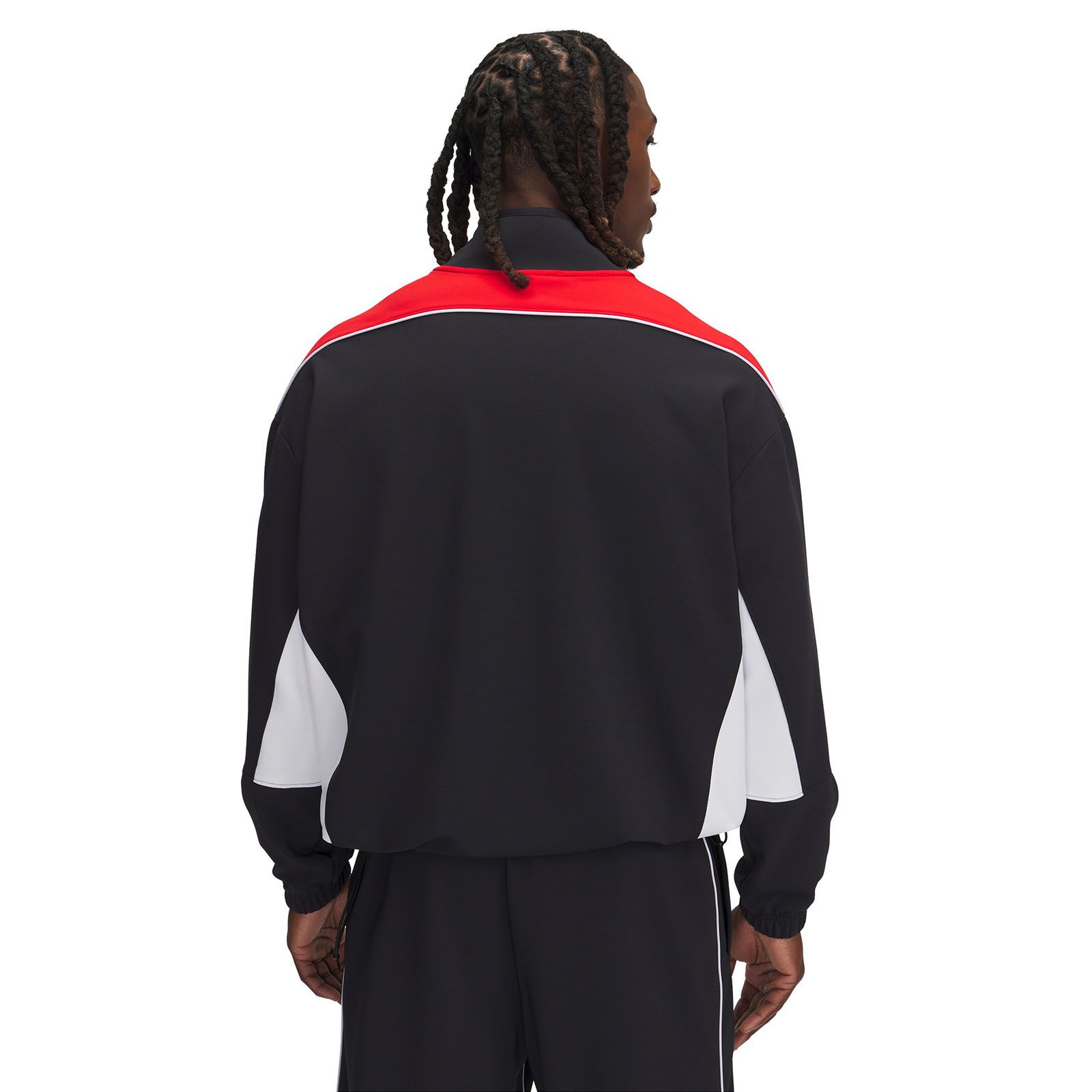 Chaqueta UA Tricot Colorblock negro para hombre