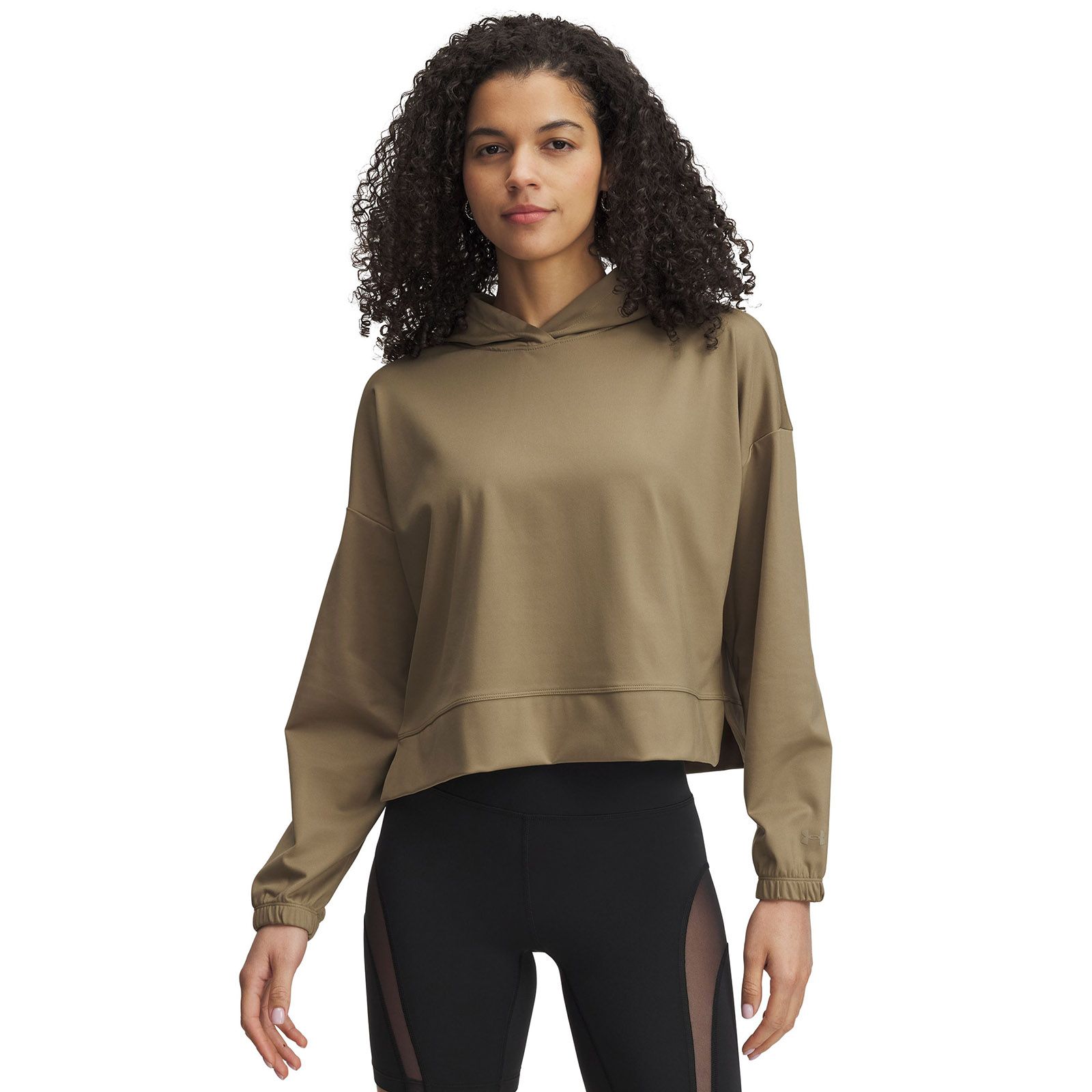 Polerón UA Meridian café para mujer