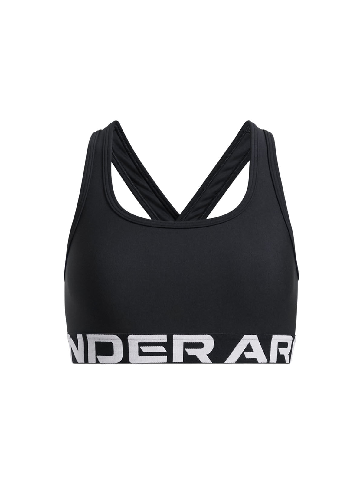 Peto UA Crossback negro para niña