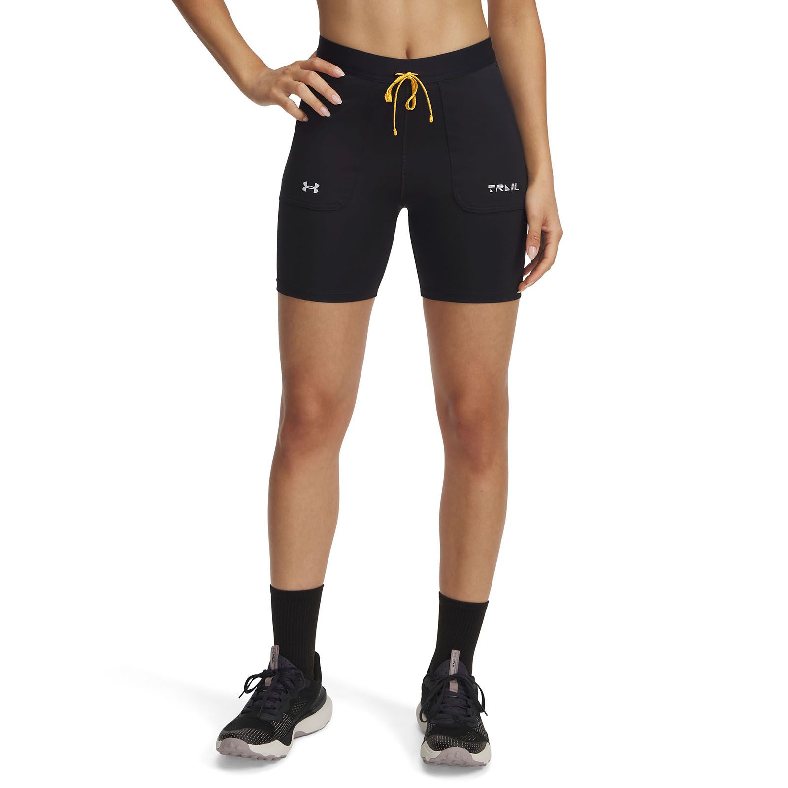 Calzas UA Trail Run Fitted negro para mujer