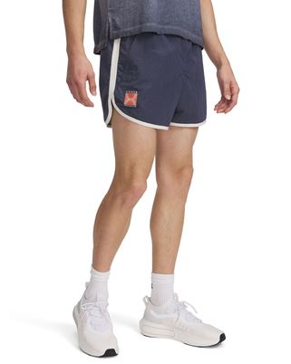Shorts UA Run 96 gris para hombre