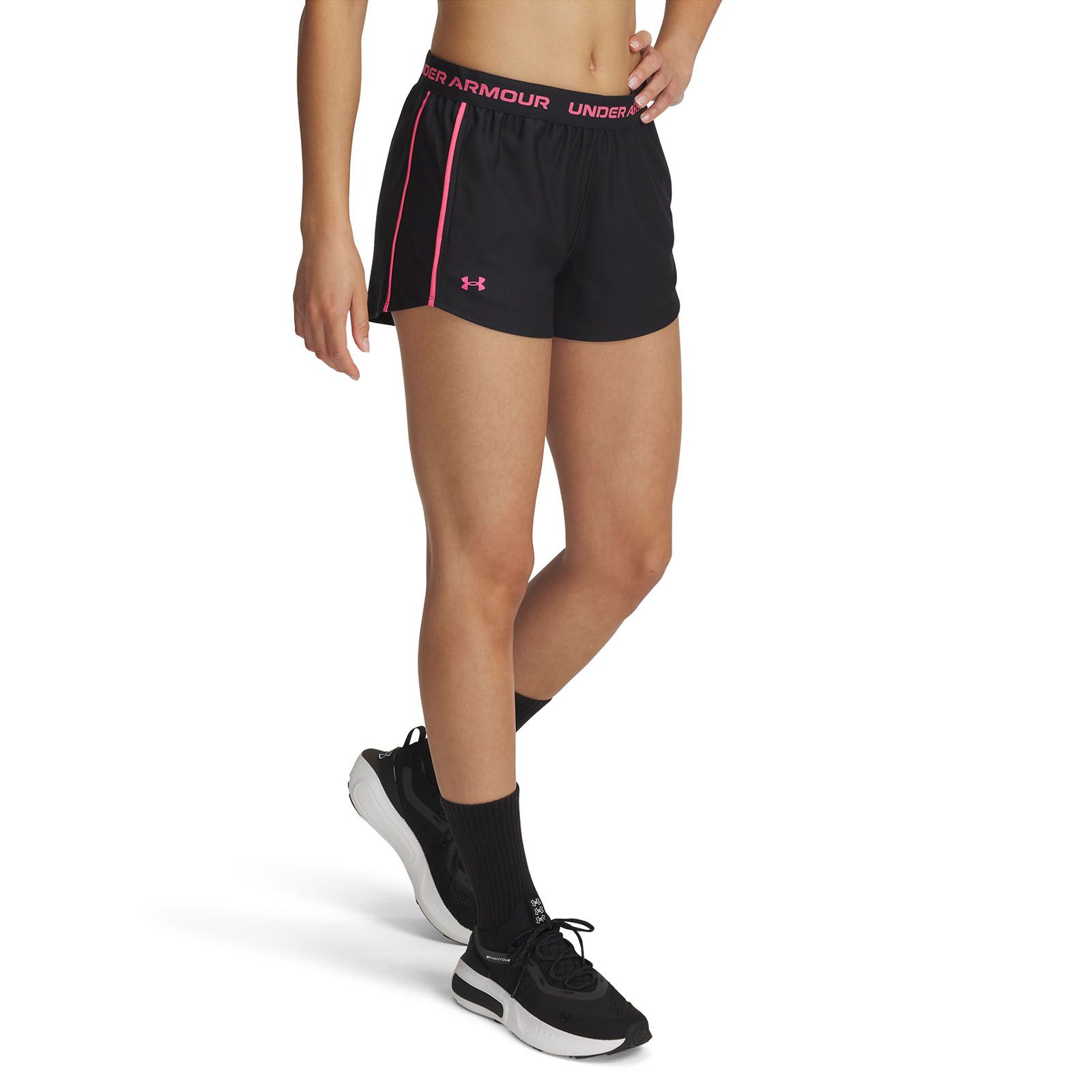 Shorts UA Tech Play Up negro para mujer