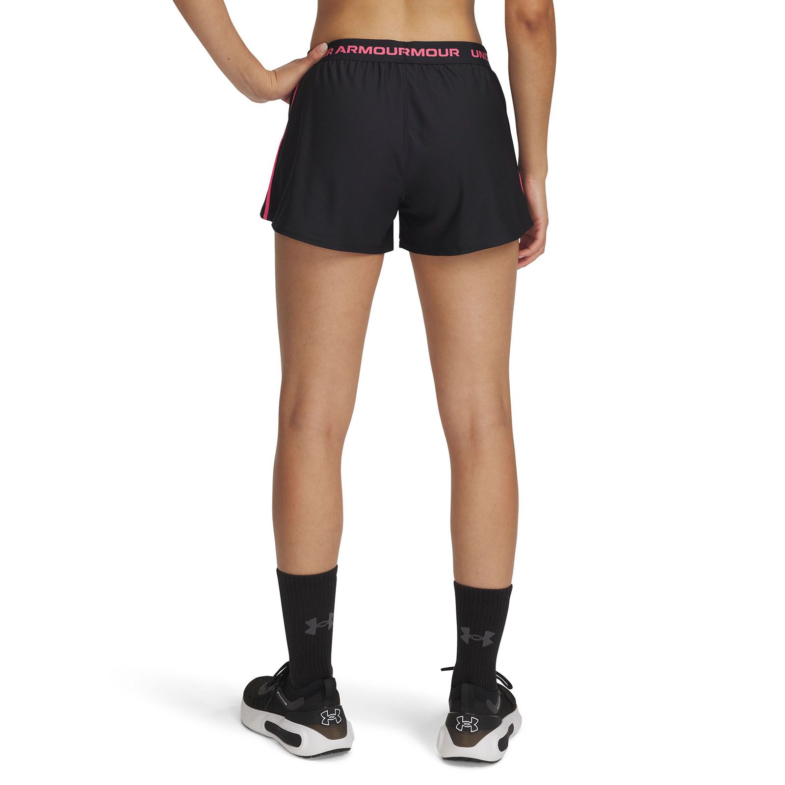 Shorts UA Tech Play Up negro para mujer