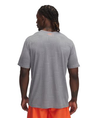 Polera manga corta UA Tech Vent gris para hombre
