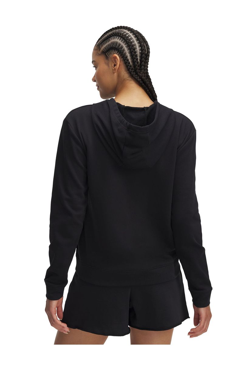 Poleron-UA-Rival-Terry-negro-para-mujer