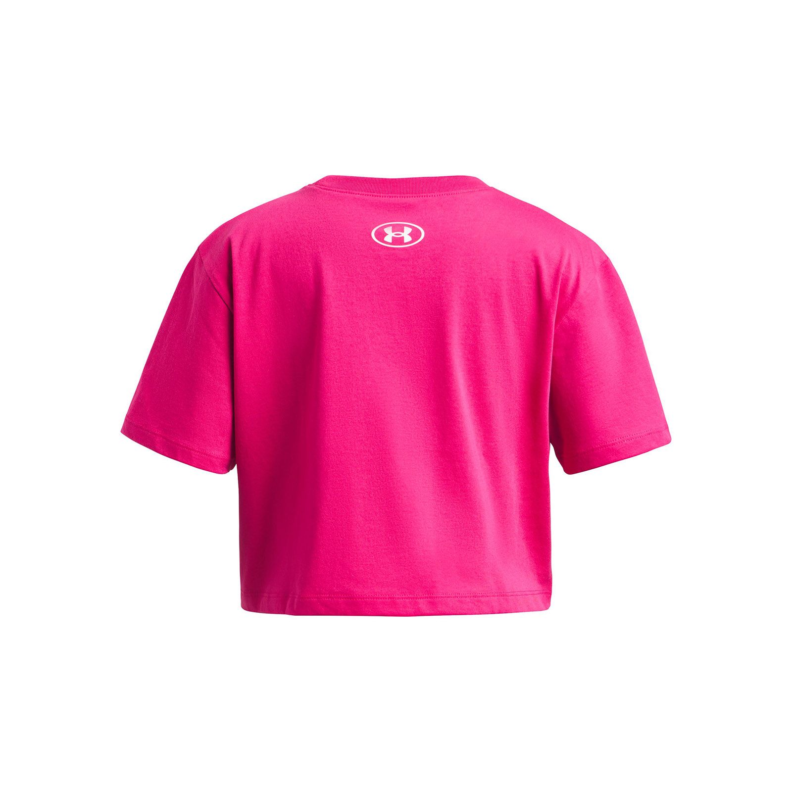 Polera manga corta Under Armour Rival rosado para niña