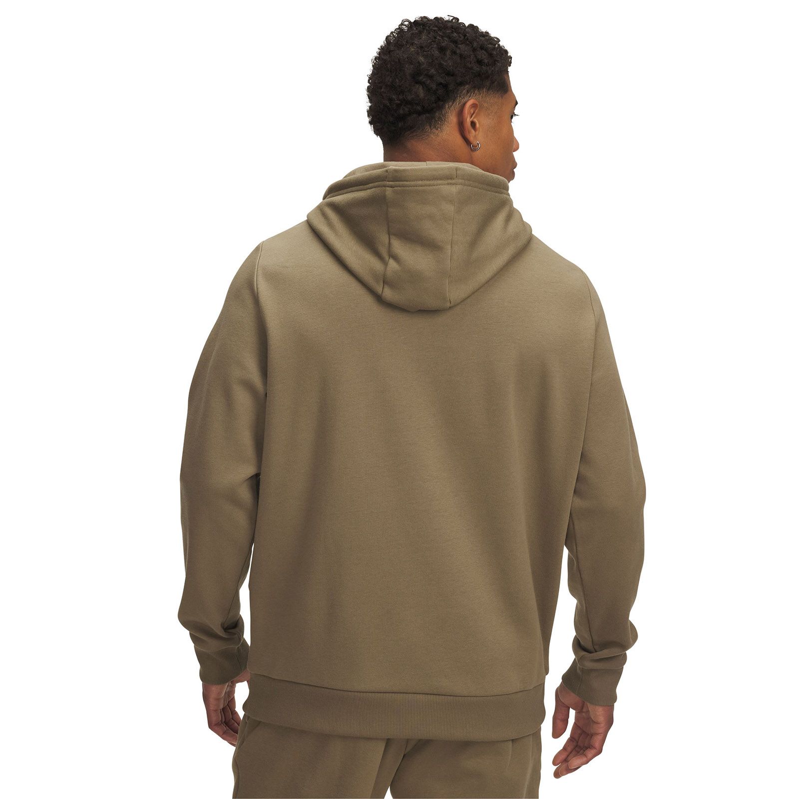 Polerón Project Rock Rival fleece café para hombre Under Armour