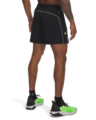 Shorts Project Rock negro para hombre Under Armour