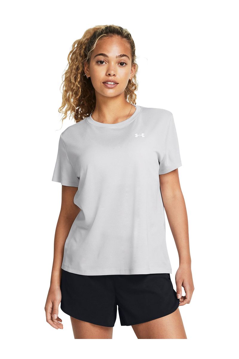 Polera-manga-corta-UA-tech-gris-para-mujer