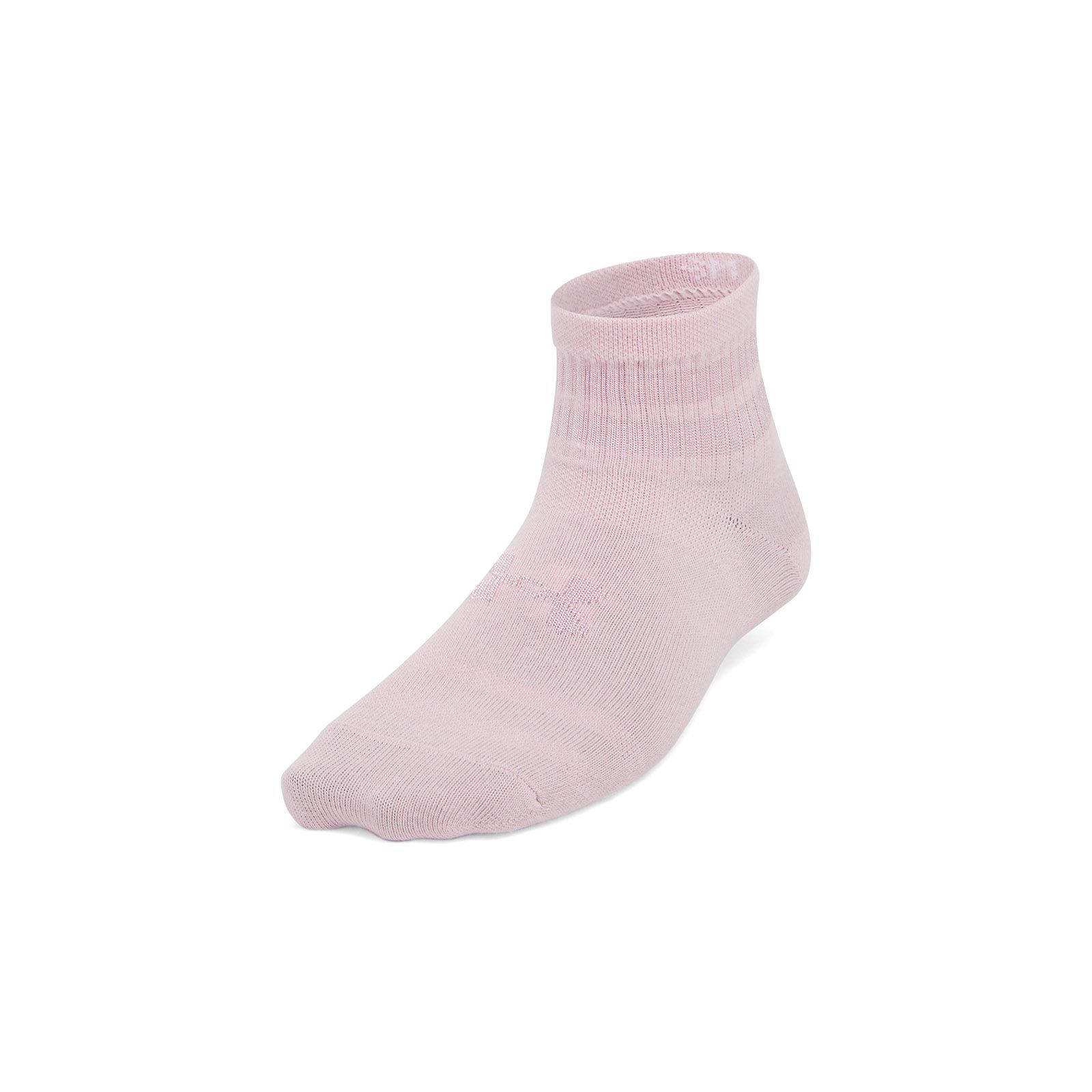 Calcetines Under Armour essential low pack de 6  rosado