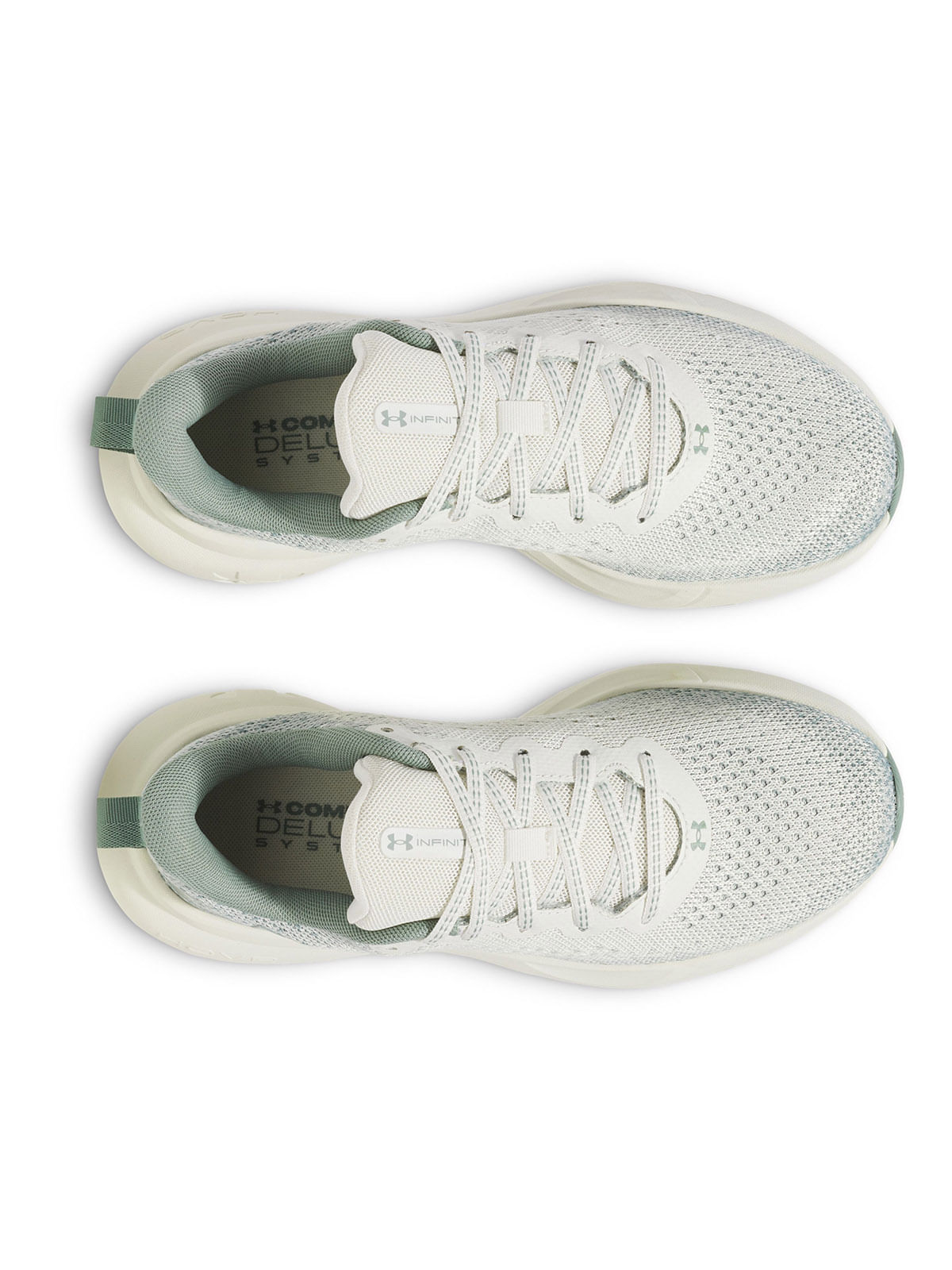 Zapatillas de running UA Infinite blanco para mujer