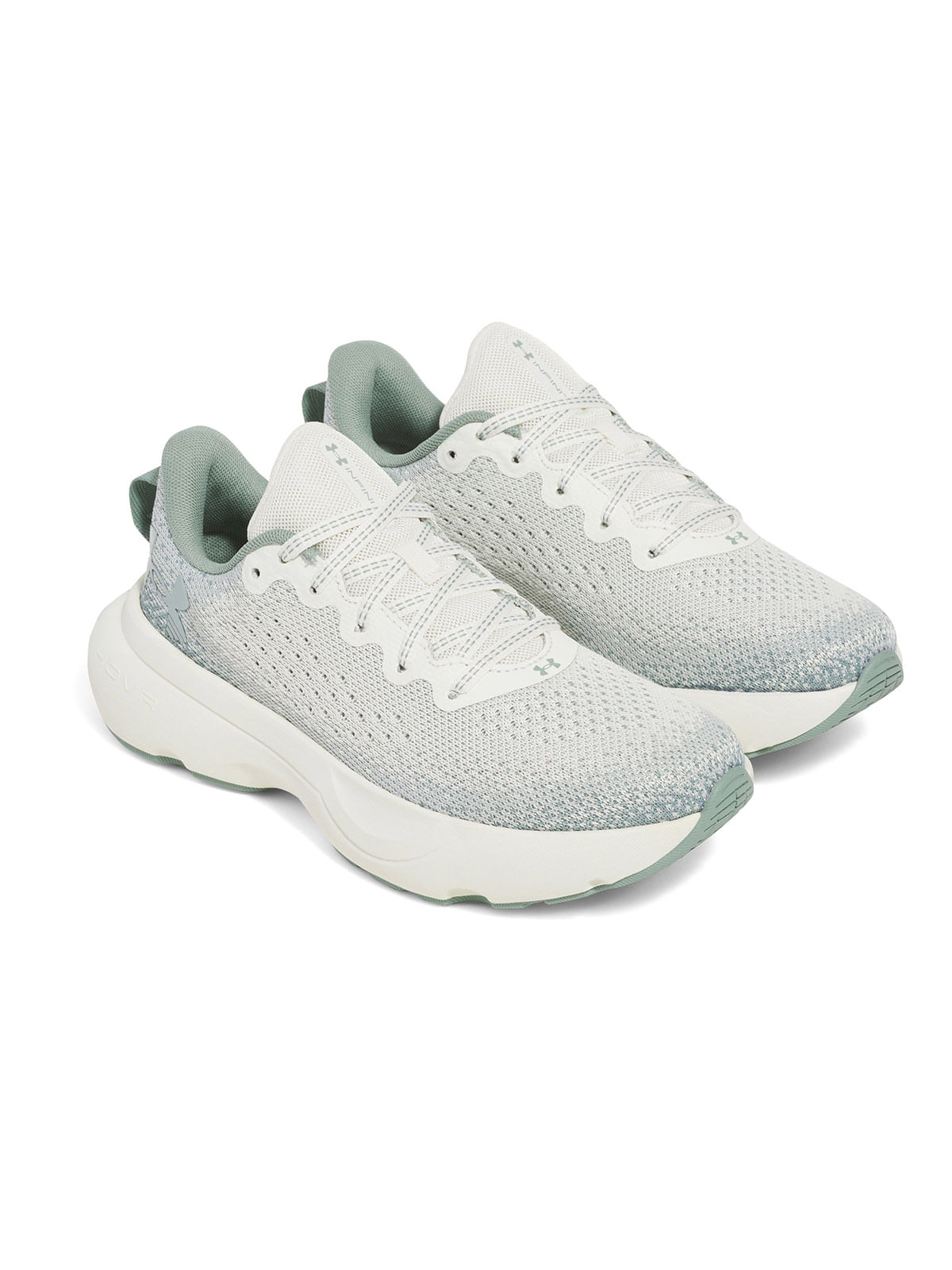 Zapatillas de running UA Infinite blanco para mujer