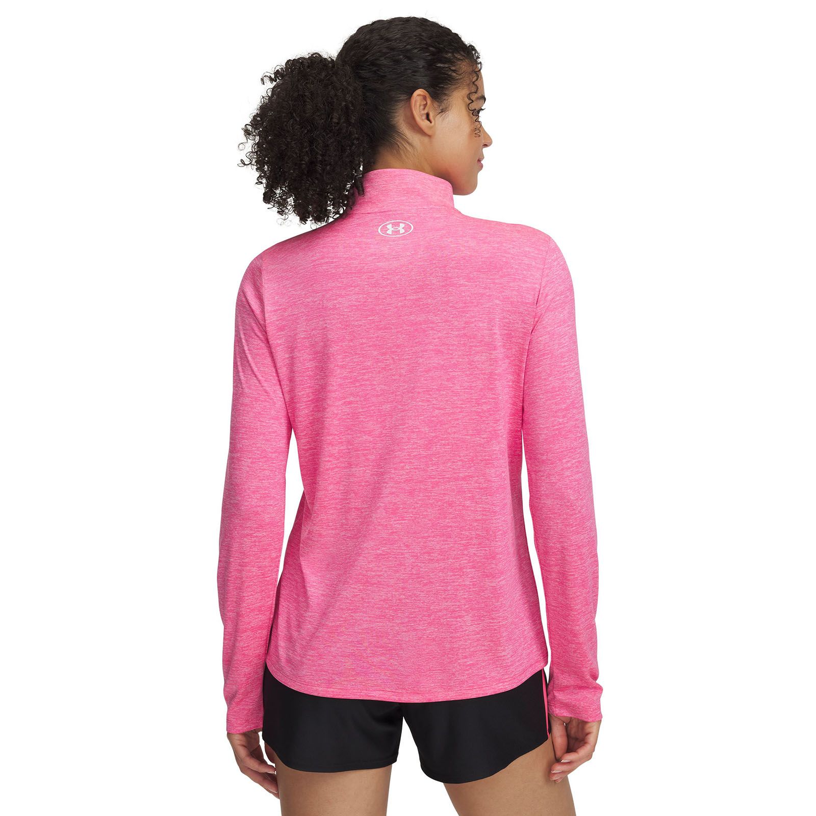 Polerón mujer Under Armour tech twist ½ cierre rosado