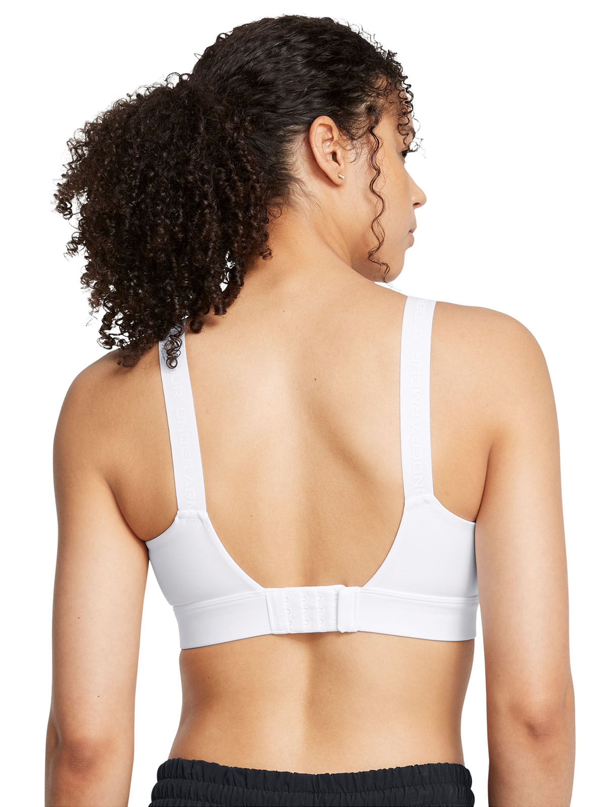 Sostén deportivo UA infinity 2.0 high blanco para mujer
