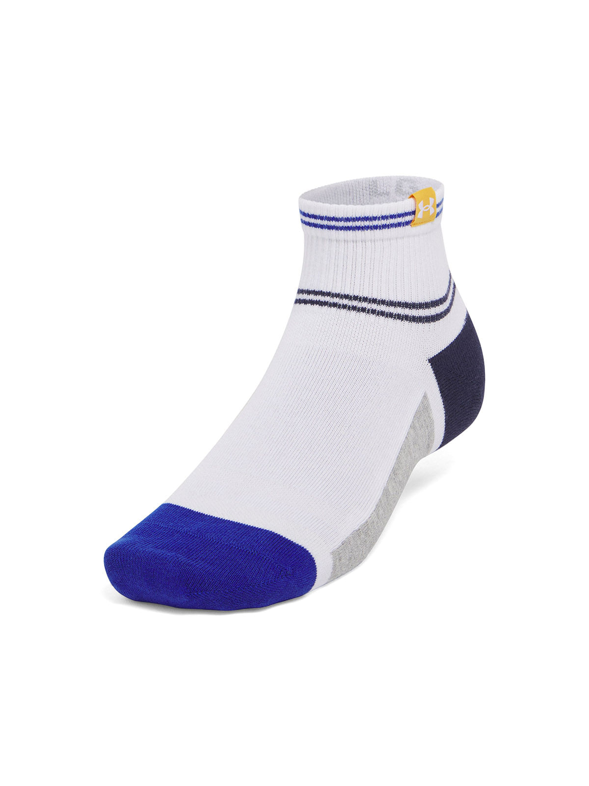 Calcetín unisex UA sportstyle low 3-pack blanco