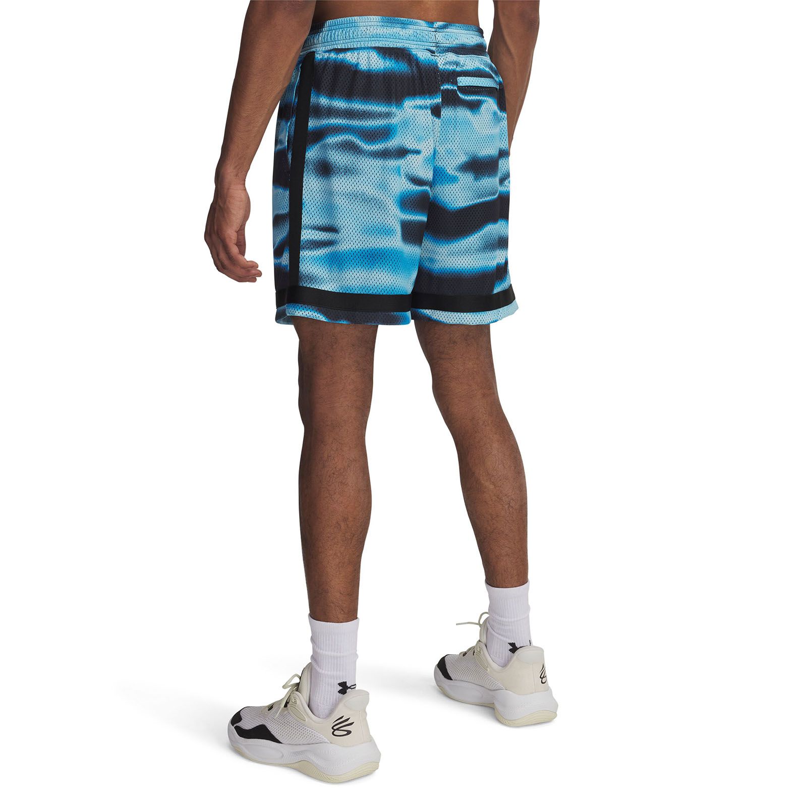 Shorts Curry statement azul marino para hombre Under Armour