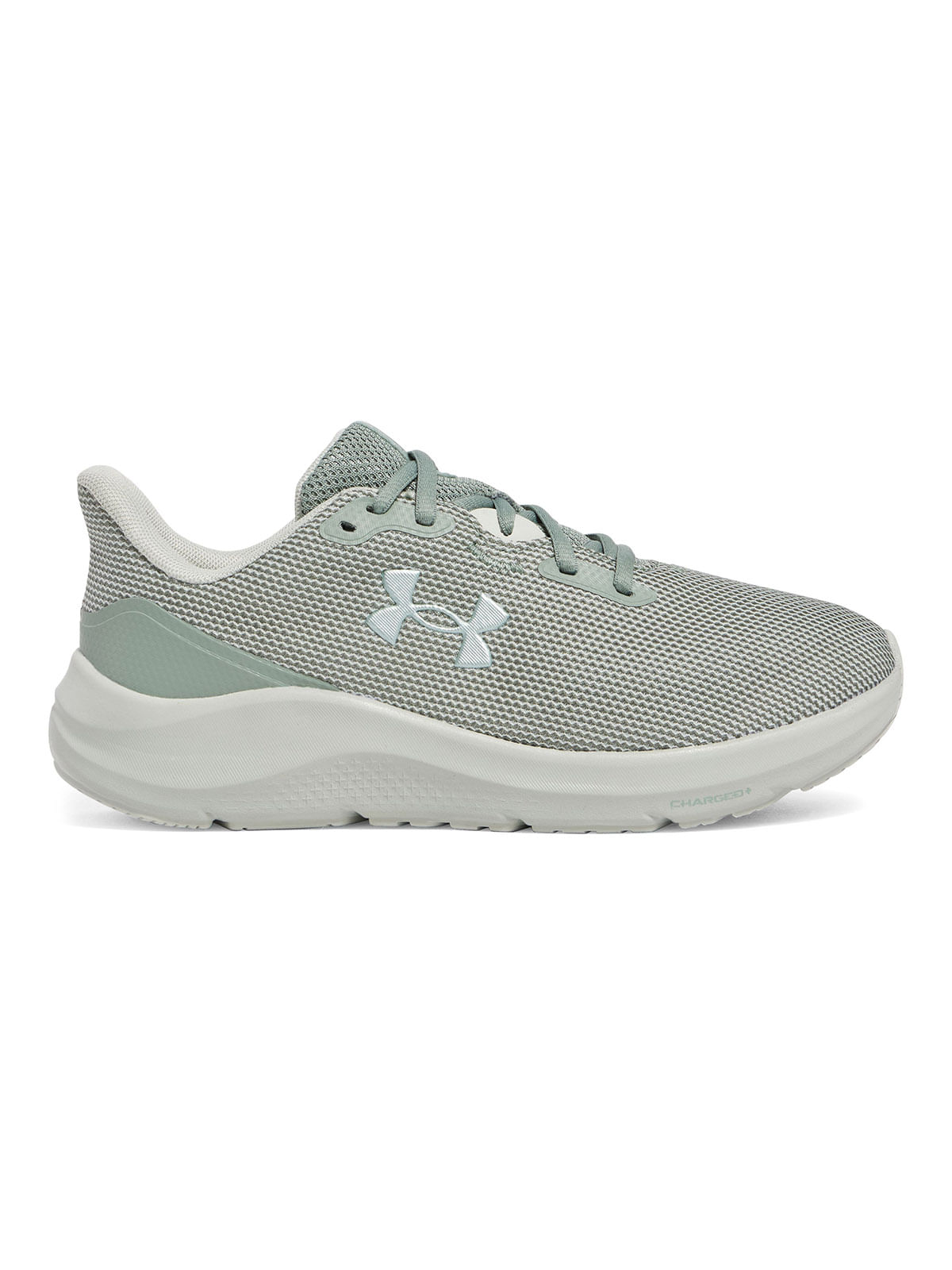 Zapatillas de running UA Pursuit 4 verde para mujer