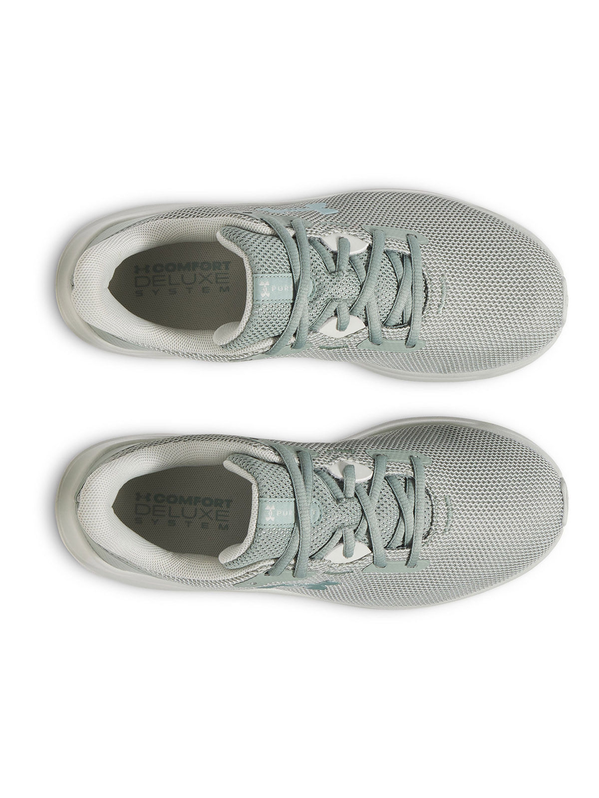 Zapatillas de running UA Pursuit 4 verde para mujer