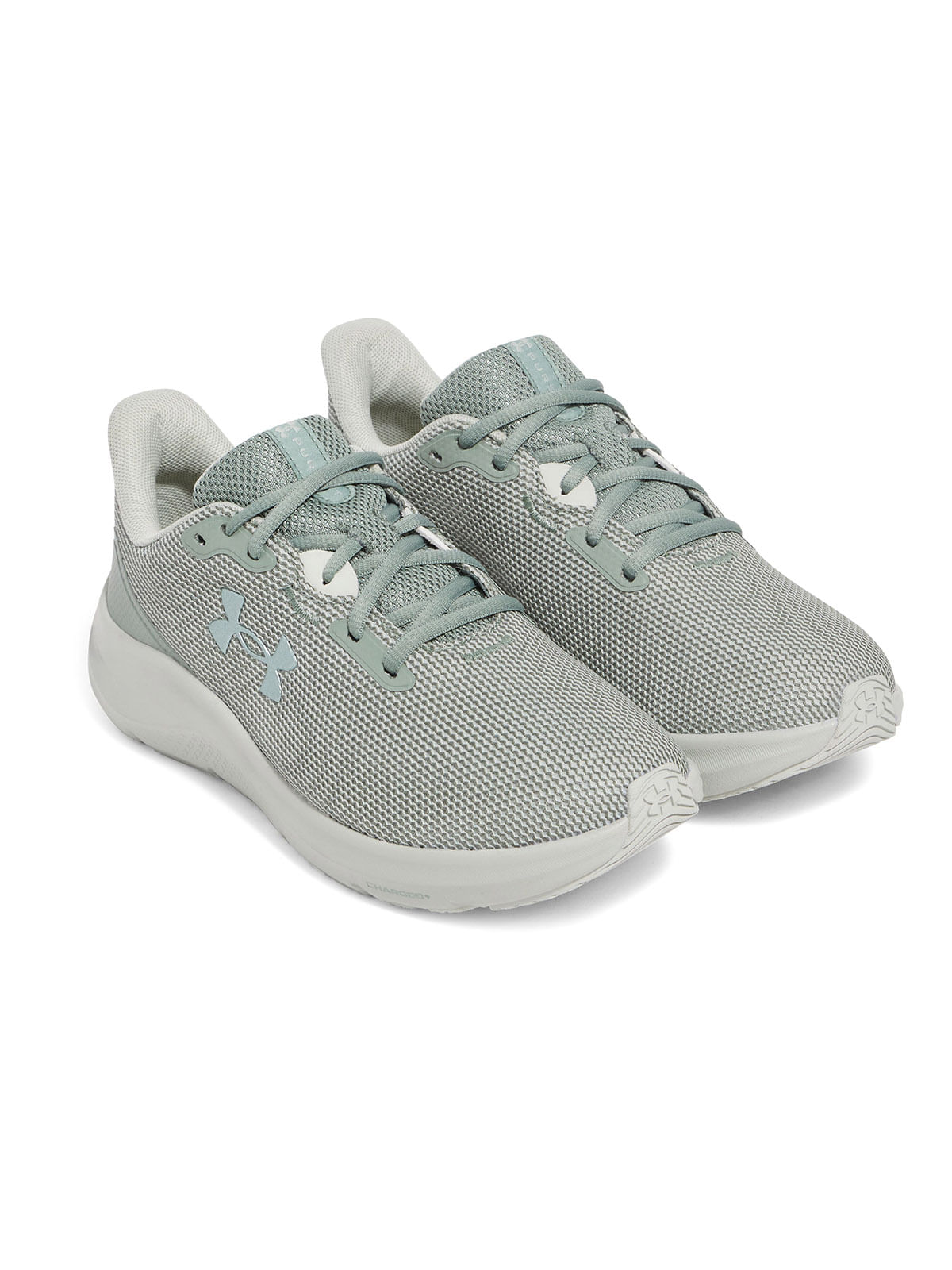 Zapatillas de running UA Pursuit 4 verde para mujer