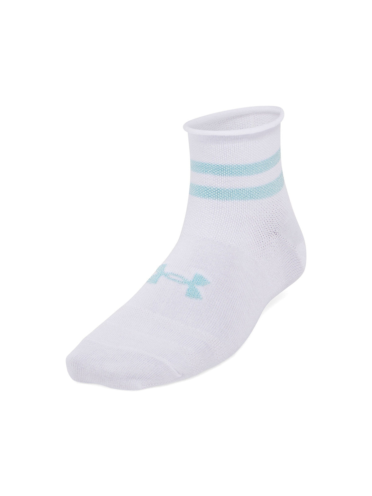 Calcetín mujer UA essential low pack de 3 blanco