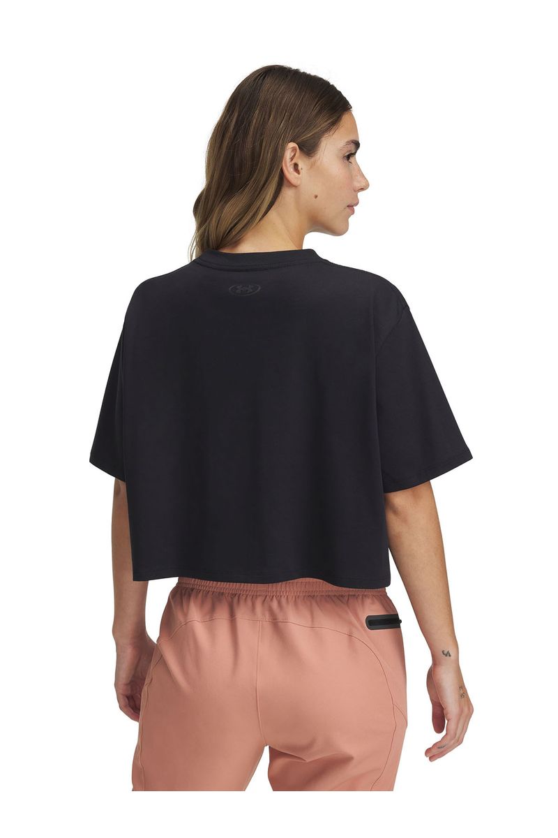 Polera-manga-corta-UA-Rival-negro-para-mujer