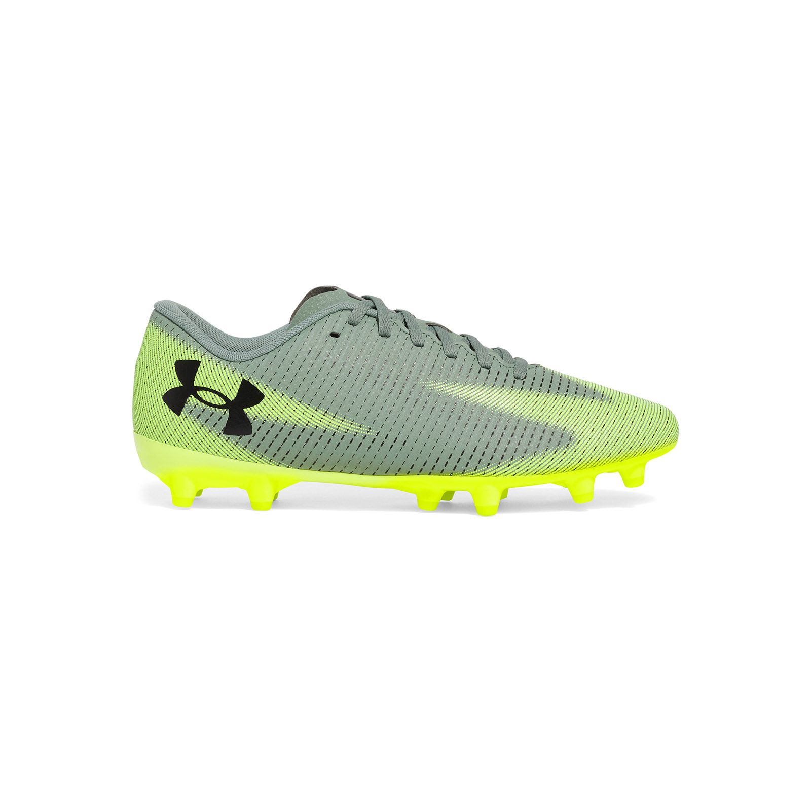 Zapatillas unisex Under Armour Shadow Select 3 fg Fútbol verde