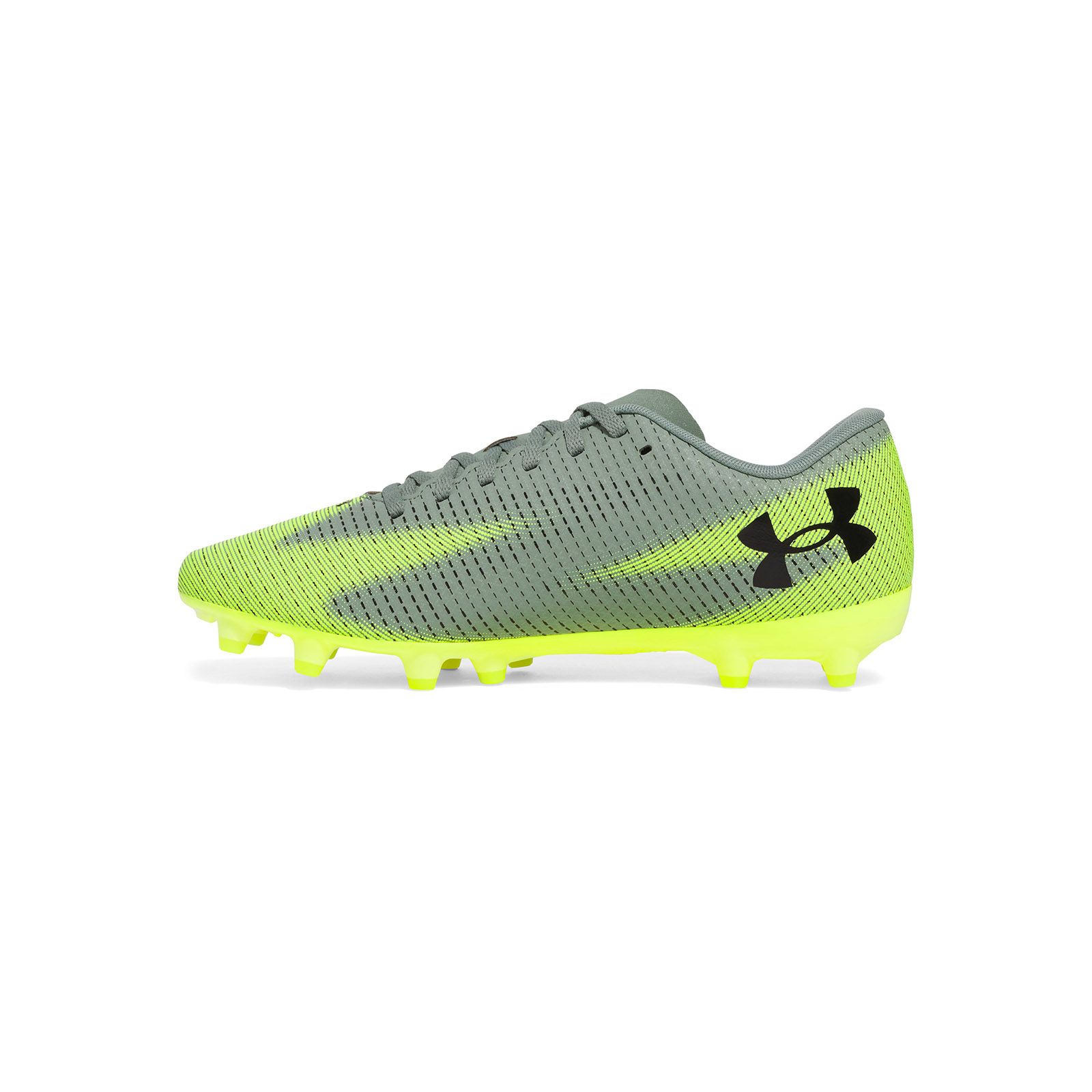 Zapatillas unisex Under Armour Shadow Select 3 fg Fútbol verde