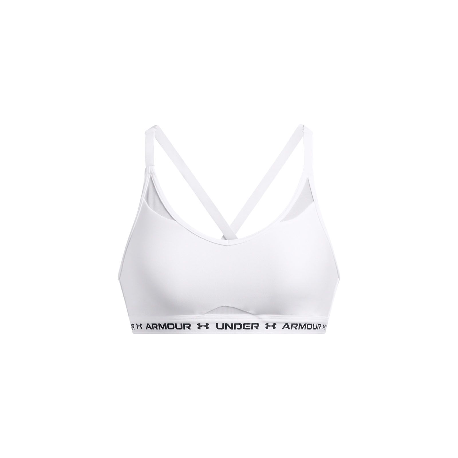 Sostén deportivo Under Armour crossback low blanco para mujer