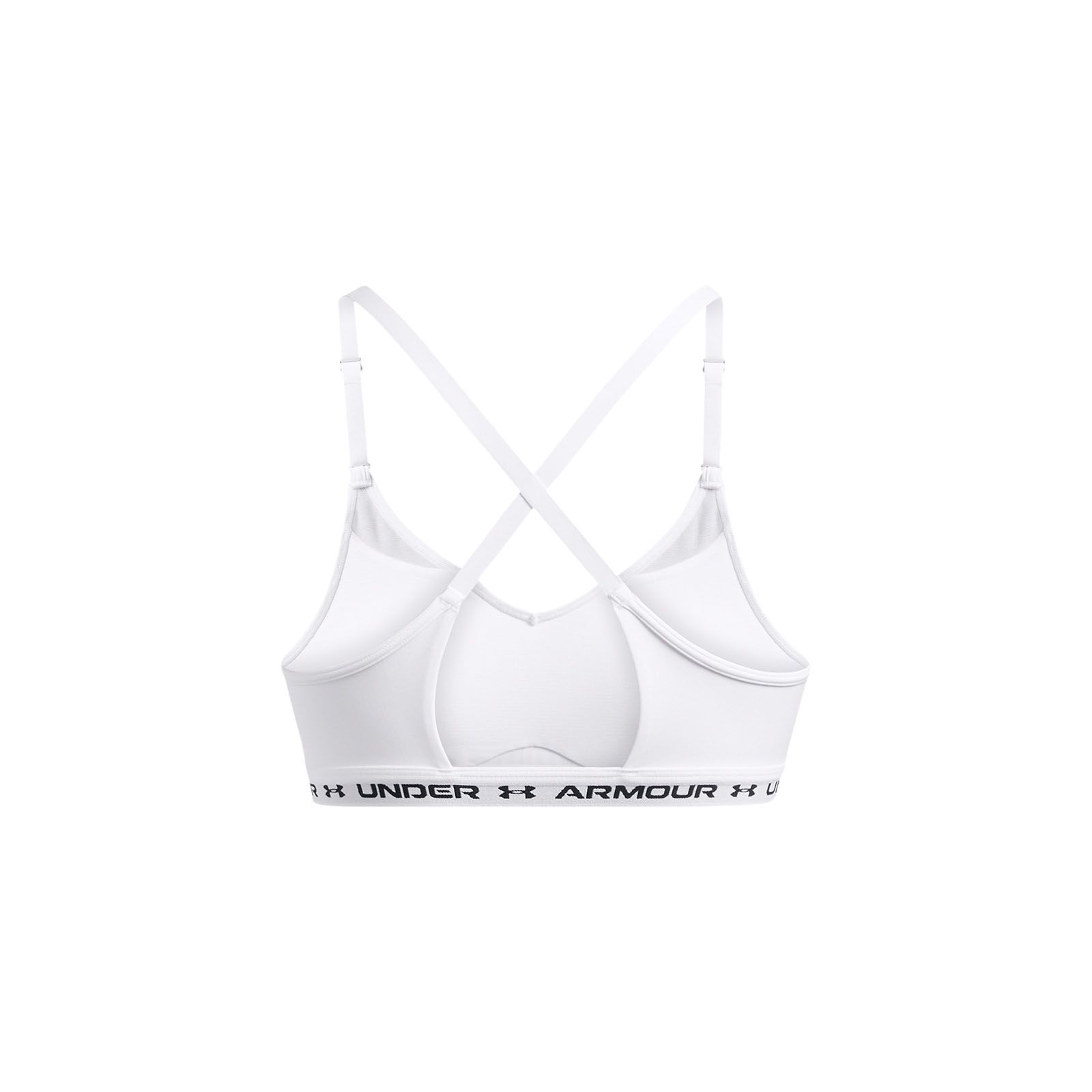Sostén deportivo Under Armour crossback low blanco para mujer